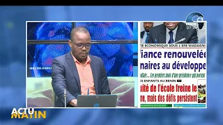 CANAL3-BENIN : Intégralité Actu Matin du Mardi 21 Juillet 2026