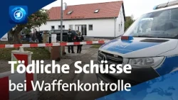 Polizeieinsatz in Bayern: Zwei Tote nach Schüssen