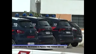 EXTORTION THREE ARRESTS