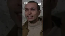 1994: Éric Judor singing in a choir in Montigny-le-Bretonneux 🎶