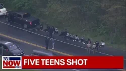 5 teens shot at 'senior skip day' event | LiveNOW from FOX