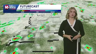 Spotty weekend storms before a hotter, drier pattern takes over
