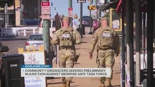 Hearing begins in activists' case against Memphis Safe Task Force