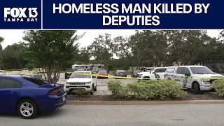 Florida deputies shoot, kill homeless man armed with knife