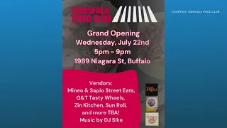 Sidewalk Food Club promises weekly food trucks and music