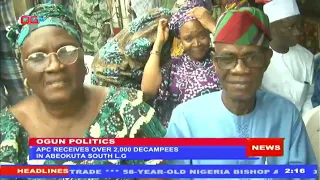 APC Receives Over 2,000 Decampees in Abeokuta South L.G