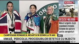 World champion Isabelle Sava has died at just 19 years old