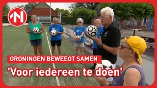 Walking Korfbal in Leek: niet rennen en springen