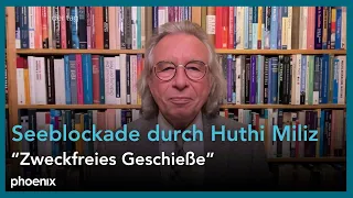 Prof. Thomas Jäger (Politikwissenschaftler) u.a. zur Seeblockade durch die Huthi Miliz | 23.07.26