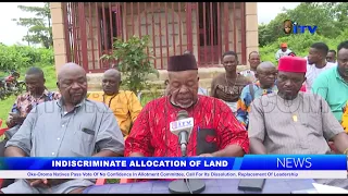 Oke-Oroma Natives Reject Allotment Committee, Demand Dissolution and New Leadership