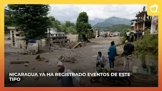 What are flash floods and how exposed is Nicaragua?