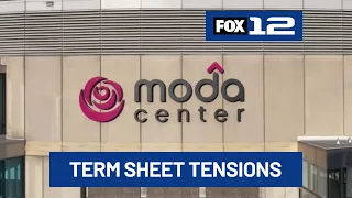 Executive session held at Portland City Hall to discuss Moda Center renovation funding