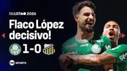 FLACO CRAVA, VAR "ANULA" GOL DO VERDÃO E CARLOS MIGUEL PEGA PÊNALTI | PALMEIRAS 1X0 NOVORIZONTINO