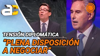 Tense exchange between the British Prime Minister and the Argentine Foreign Minister over the Fal...