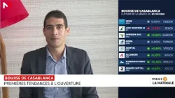 Ca Bourse : le MASI progresse de 0,62 % ce jeudi, pour s’établir à 17 096,3 points
