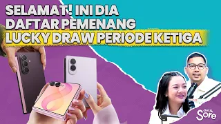 Makin Seru! Lucky Draw detikcom x Samsung #FoldTheDoubt Periode 3 Hadir Lagi di detikSore