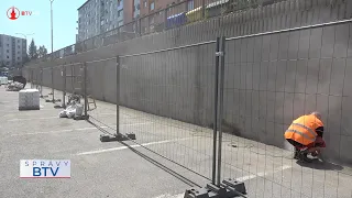 Na Vinbargu pokračujú stavebné práce