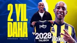 Anderson Talisca 2 Yıl Daha Fenerbahçemizde! | İmza Töreni