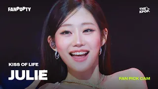 [FAN PICK CAM] KISS OF LIFE - JULIE 'Sticky' [KISS OF LIFE - JULIE] @FANPOPTY 08/18/26