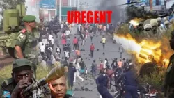 URGENT, PANIQUE CE MATIN A BUKAVU LA RÉVOLTE DE LA POPULATION. LE M23 SE RETIRE BRUTALEMENT