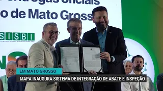 MAPA inaugurates inspection system and launches climate support tool