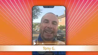 TV Oranje app video message - Tony G.