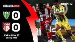 Resumo: Tondela 0-0 AFS - Liga Portugal Betclic | sport tv