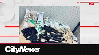 Calgary police seize cocaine, cash & guns in three-month long drug bust