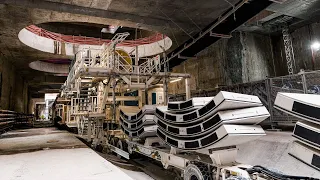 The Mayrit tunnel boring machine continues drilling beneath Madrid and closes in on its next obje...