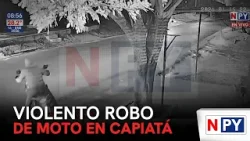 Violento robo de moto en Capiatá