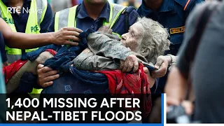 1,400 missing in Nepal and Tibet after devastating flood | RTÉ News