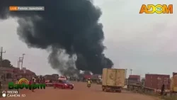 Petrol Tanker Explosion: Kofi Adjei, Adom News Reporter Speaks- Media Review on Adom TV