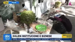 Digjen institucione dhe biznese/ Dëme e shkatërrime nga dhuna | ABC News Albania