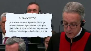 Avokati: Apelojmë vendimin e njëanshëm/Misetiç: Vendimi pa prova, Thaçi s'është përfshirë në vrasje
