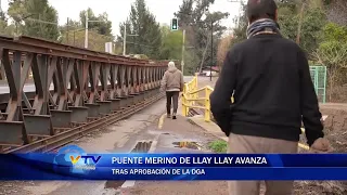 Llay Llay's Merino Bridge project advances following DGA approval