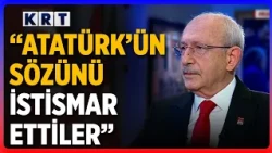 CHP Genel Başkanı Kemal Kılıçdaroğlu: "Çıkarcılar bütün değerleri istismar edebilirler"