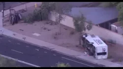 Two hurt in rollover crash near Lindsay and Guadalupe roads in Gilbert