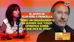 ✋ El apoyo de Florencia Peña a Guillermo Francella tras una entrevista al actor