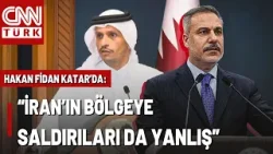 SON DAKİKA?Dışişleri Bakanı Hakan Fidan Katar'da: Bölgedeki Savaşın Asıl Müsebbibi İsrail