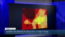 Резкое усиление засушливых условий Резкое усиление засушливых условий