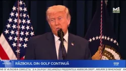 Donald Trump susține că războiul cu Iran este aproape încheiat: „Armata iraniană, fără muniţii”