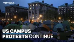 Pro-Palestine protests sweep across US colleges
