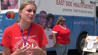 East Side Health District provides screenings at free health fair in East St. Louis