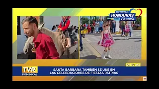 Santa Bárbara dice presente! Estudiantes salen a celebrar los 205 años de independencia