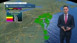 Maryland's Most Accurate: Remnants of Isaias to bring heavy rain to Maryland Sunday