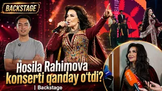 Hosila Rahimova konserti qanday o'tdi? | Backstage (10.06.2026)