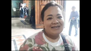 Large turnout of devotees recorded on the first day of the Virgin's image stay in Loja