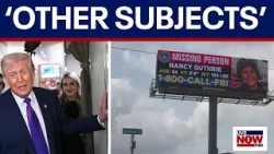 Trump criticizes Nancy Guthrie search & coverage 'report on other subjects'