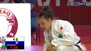 Мөлдір Нарынова - Көркем Орынбек | Дзюдо | Қазақстан Чемпионаты | Финал | 70 кг