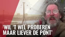 Kabelbaan over het IJ lijkt ver weg Kabelbaan over het IJ lijkt ver weg